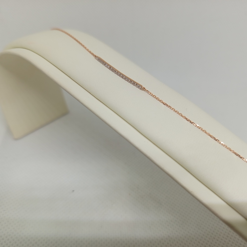 БРАСЛЕТ С КАМНЯМИ (Au 585)