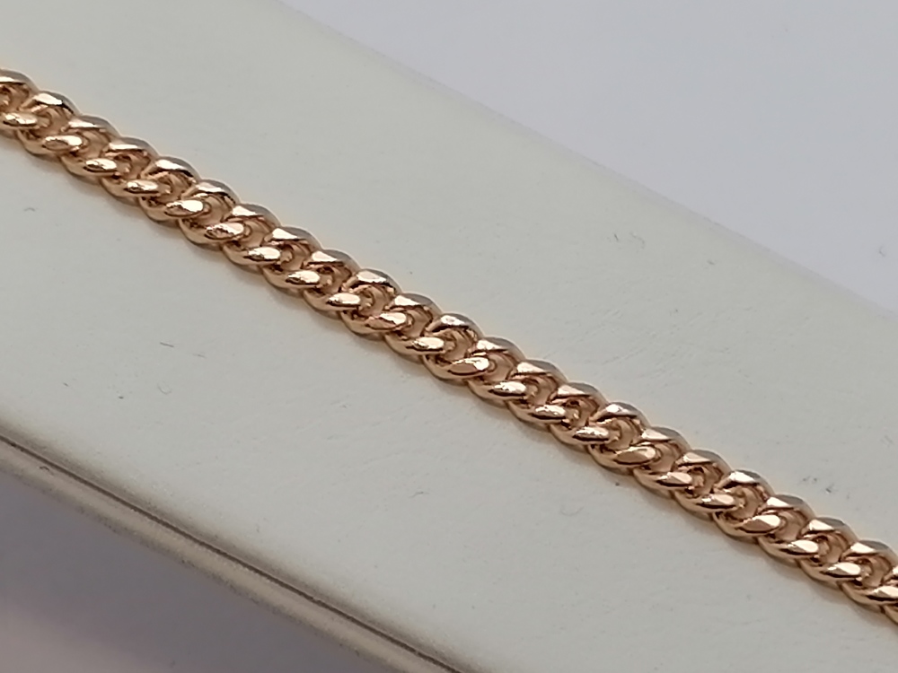 БРАСЛЕТ ПОЛНОВЕСНЫЙ Панцирное Au 585