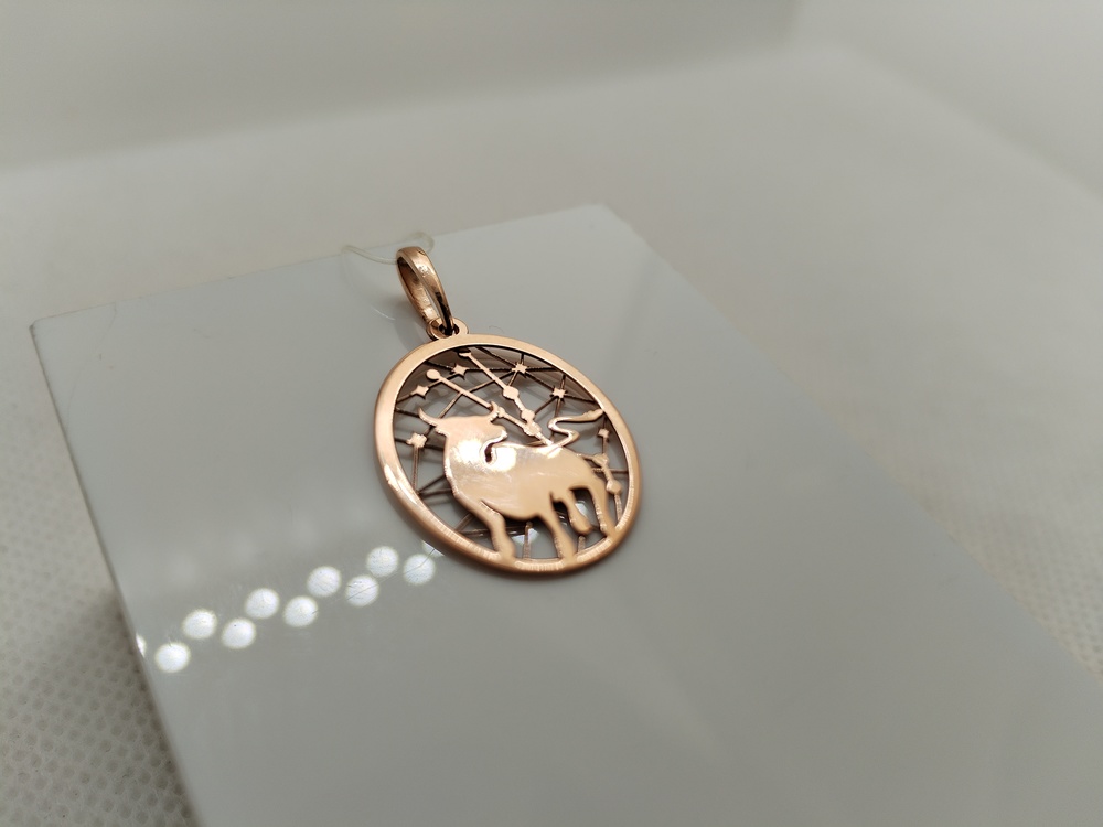 ПОДВЕСКА ЗНАК ЗОДИАКА без камня (Au 585) ПОДВЕСКА ЗНАК ЗОДИАКА без камня (Au 585)