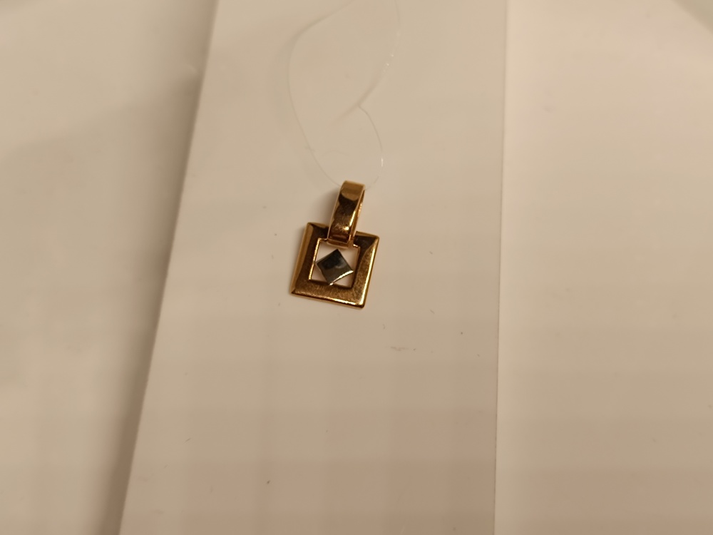 ПОДВЕСКА БЕЗ КАМНЯ (Au 585)