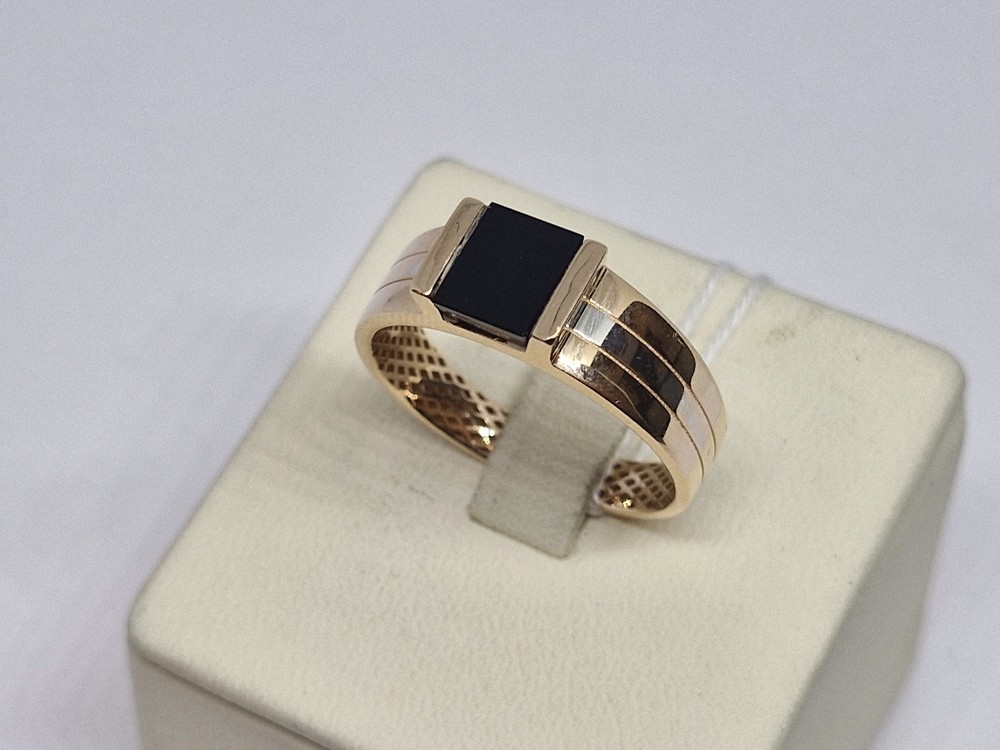 ПЕЧАТКА С КАМНЕМ (Au 585)