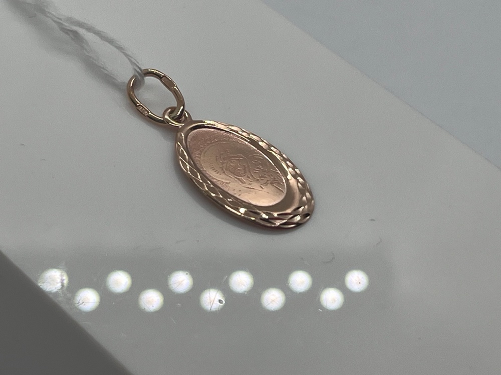 ПОДВЕСКА ИКОНА БЕЗ КАМНЯ (Au 585)