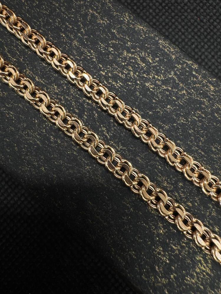 ЦЕПЬ ПУСТОТЕЛАЯ Бисмарк (Au 585)