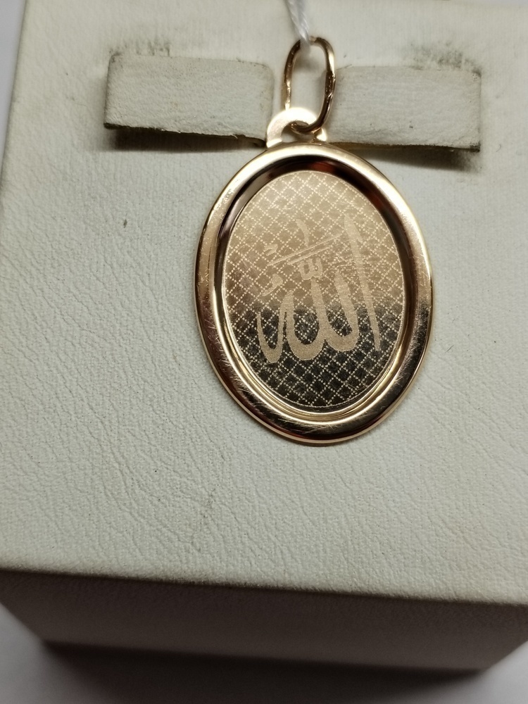 ПОДВЕСКА МЕЧЕТЬ С КАМНЯМИ (Au 585)