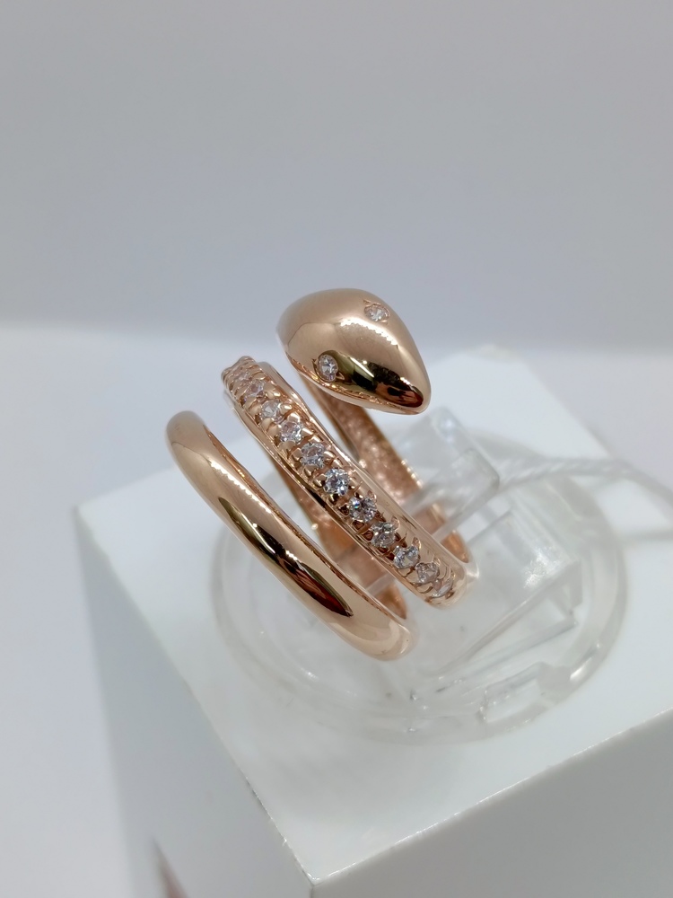 КОЛКМИ585 КОЛЬЦО С КАМНЯМИ (Au 585)