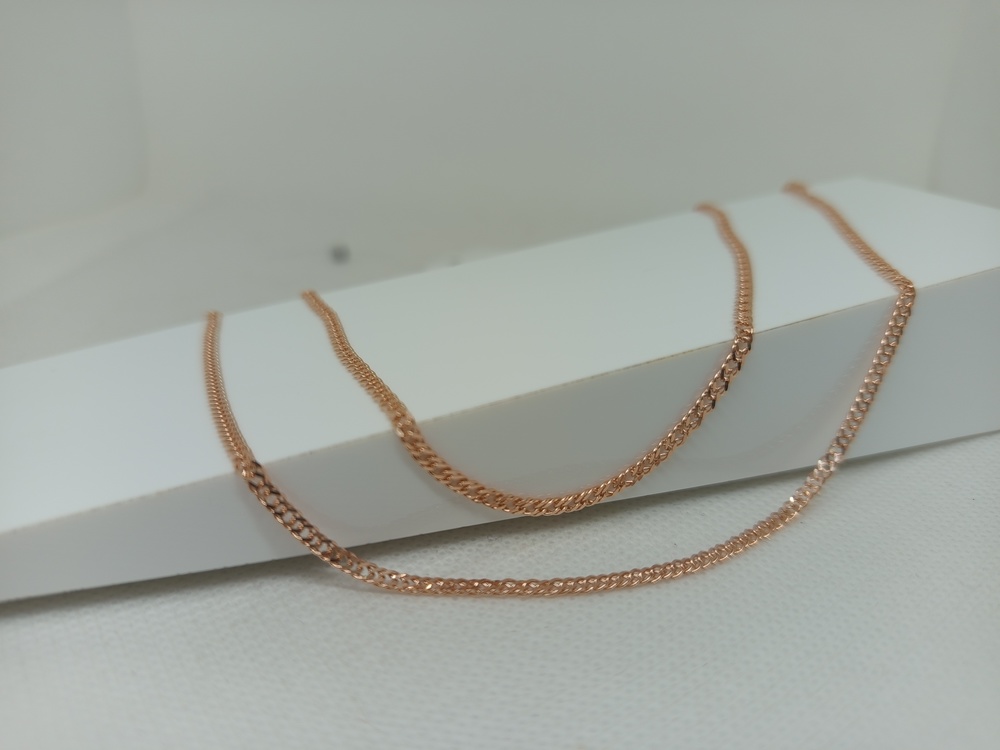 ЦЕПЬ ПОЛНОВЕСНАЯ Ромб двойной (Au 585)