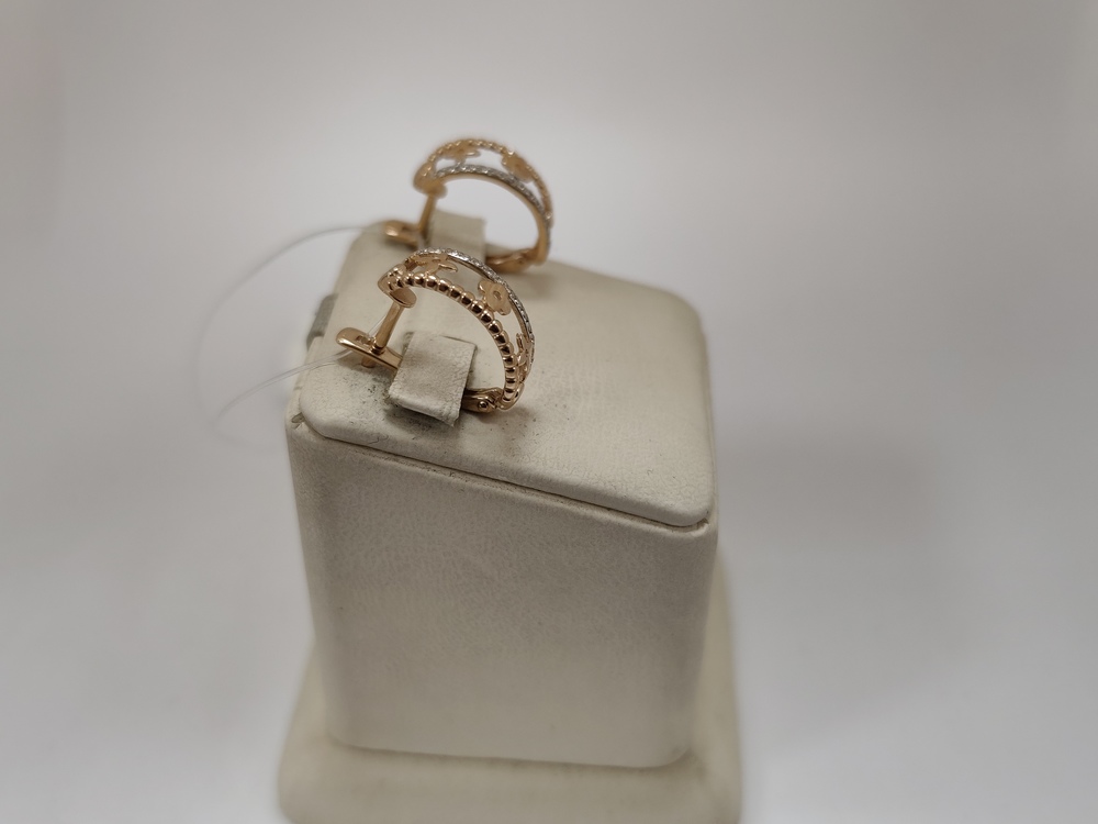 СЕРЬГИ С КАМНЯМИ (Au 585)