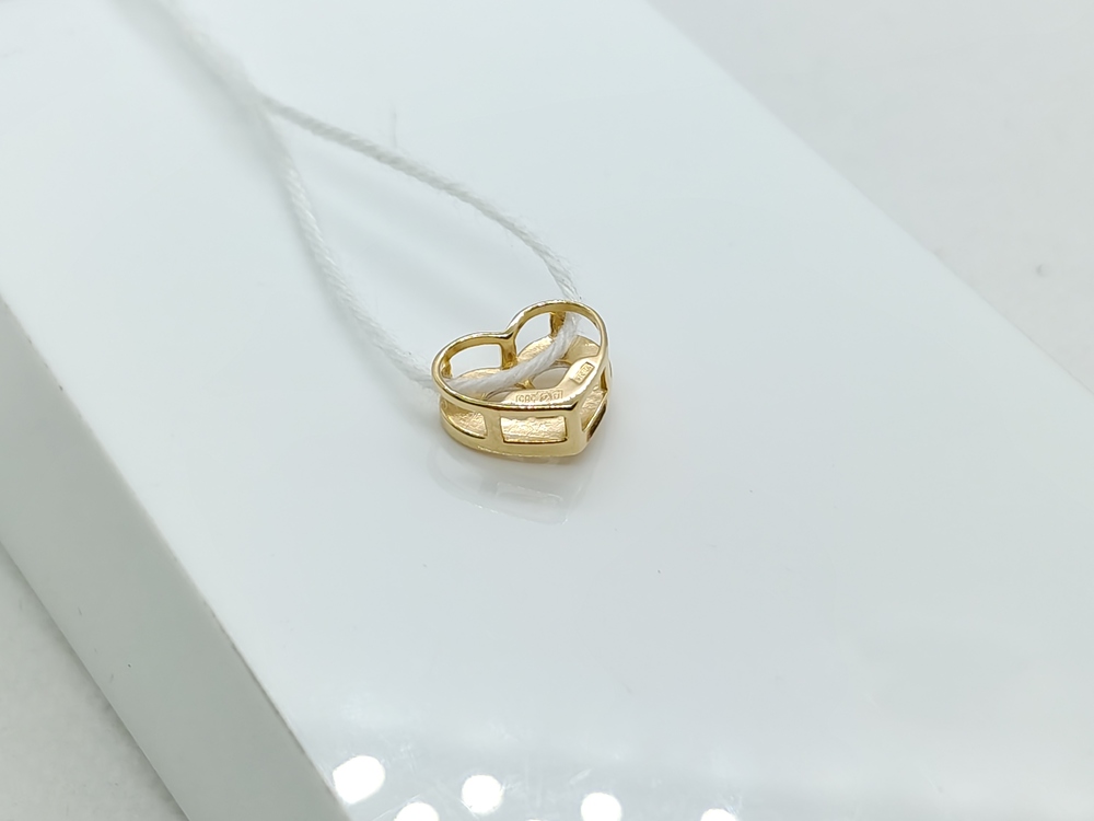 ПОДКМ585 ПОДВЕСКА С КАМНЕМ (Au 585)