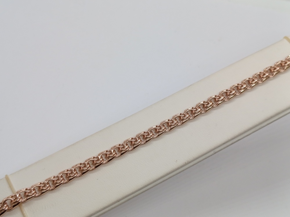 БРАСЛЕТ ПОЛНОВЕСНЫЙ Бисмарк (Au 585)