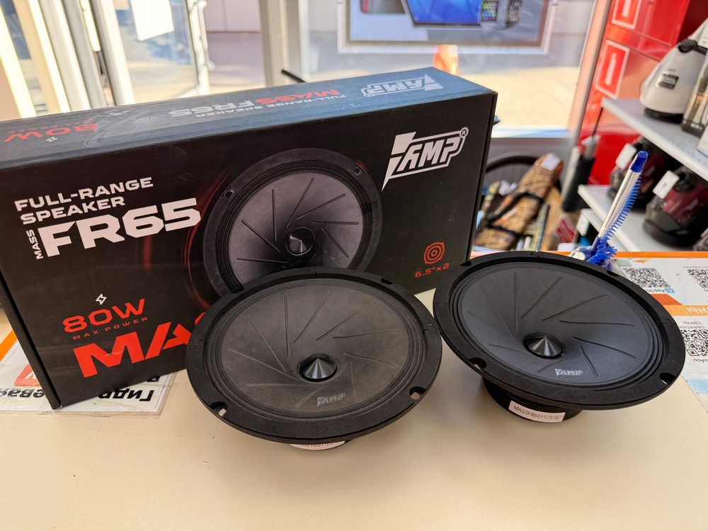 Автоакустика передняя AMP MASS FR65;
