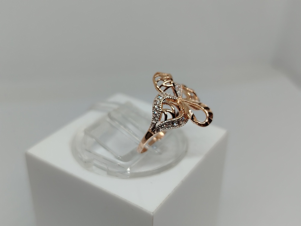 КОЛКМИ585 КОЛЬЦО С КАМНЯМИ (Au 585)