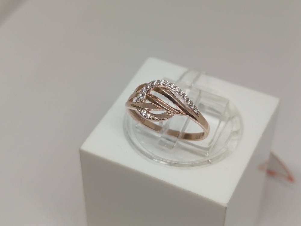 КОЛКМИ585 КОЛЬЦО С КАМНЯМИ (Au 585)