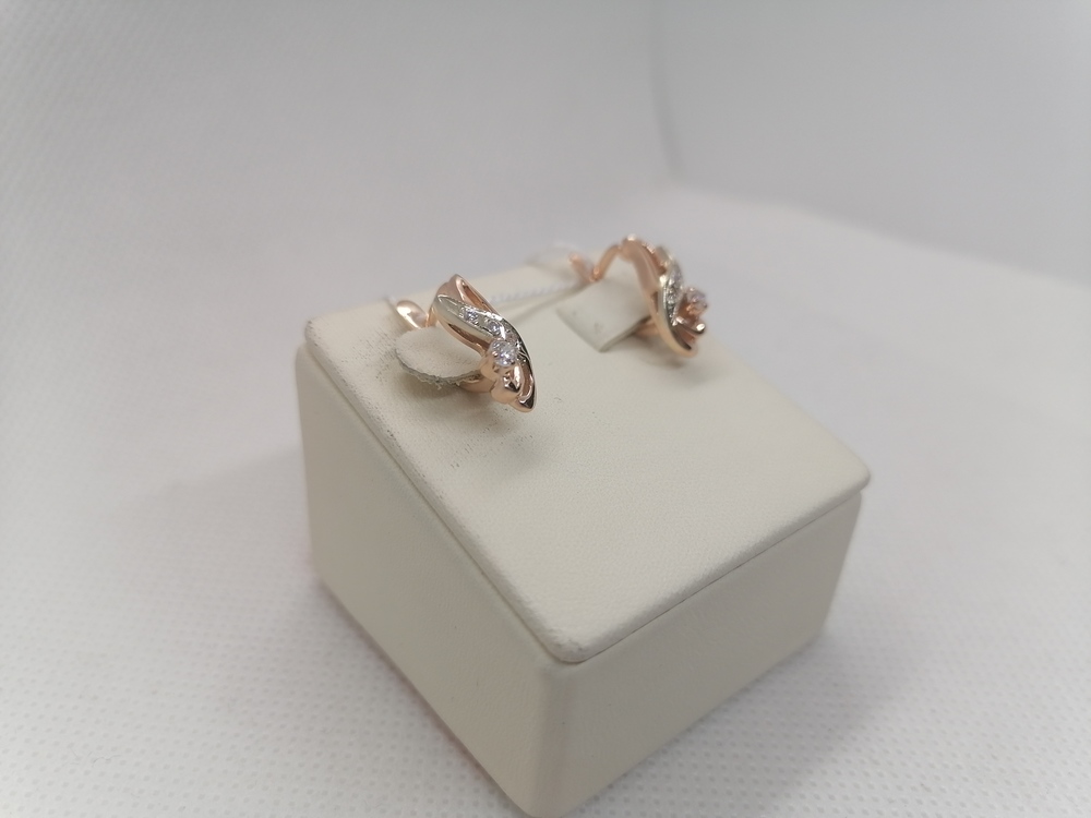 СЕРЬГИ С КАМНЯМИ (Au 585)