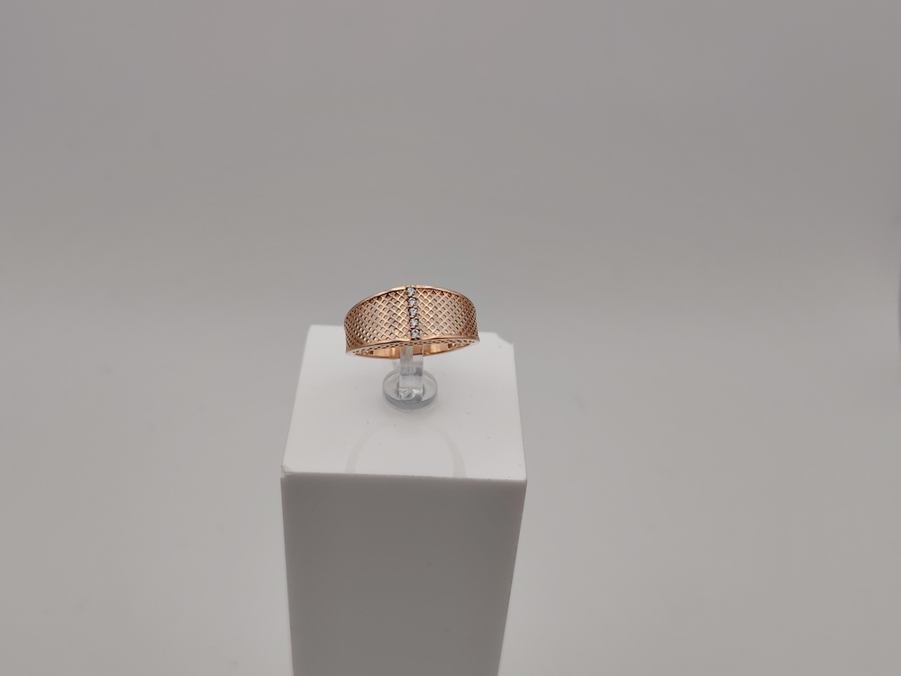 КОЛКМИ585 КОЛЬЦО С КАМНЯМИ (Au 585)