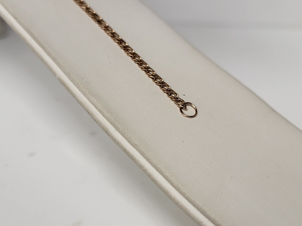 БРАСЛЕТ ПОЛНОВЕСНЫЙ Ромб двойной Au 585