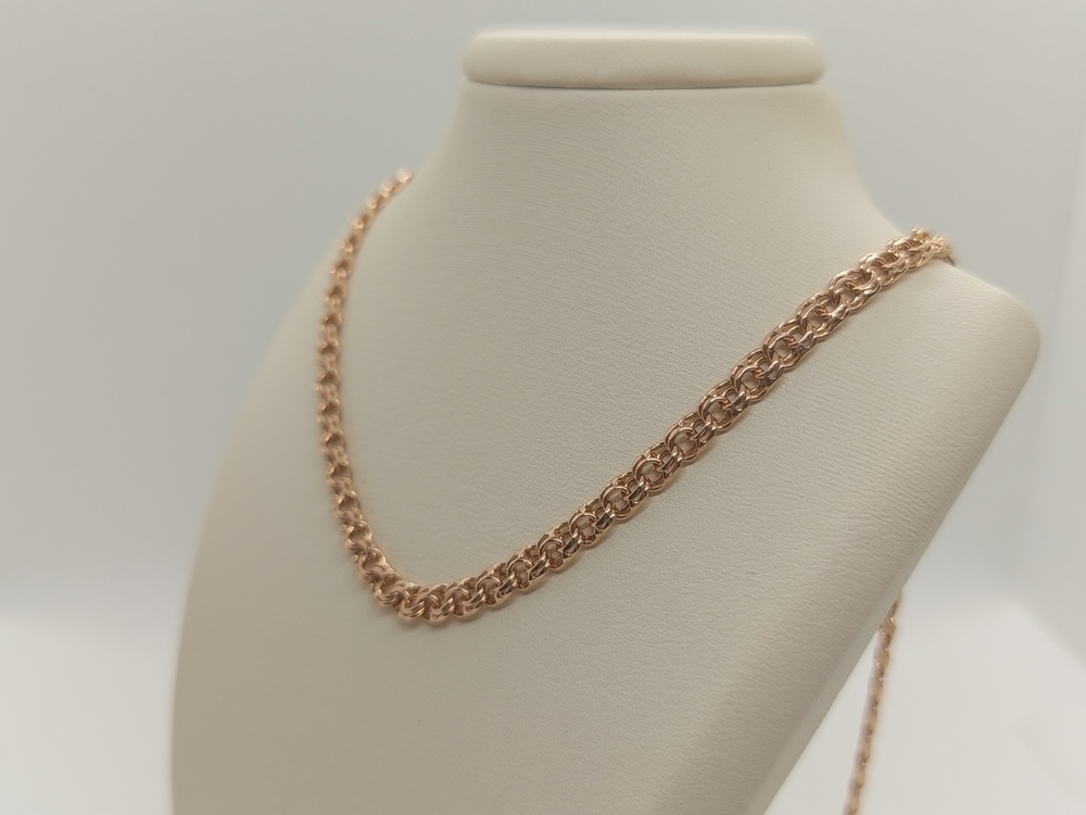 ЦЕПЬ ПОЛНОВЕСНАЯ Бисмарк (Au 585)