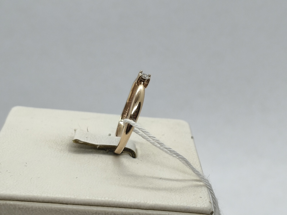 КОЛЬЦО БРИЛЛИАНТ Au 585