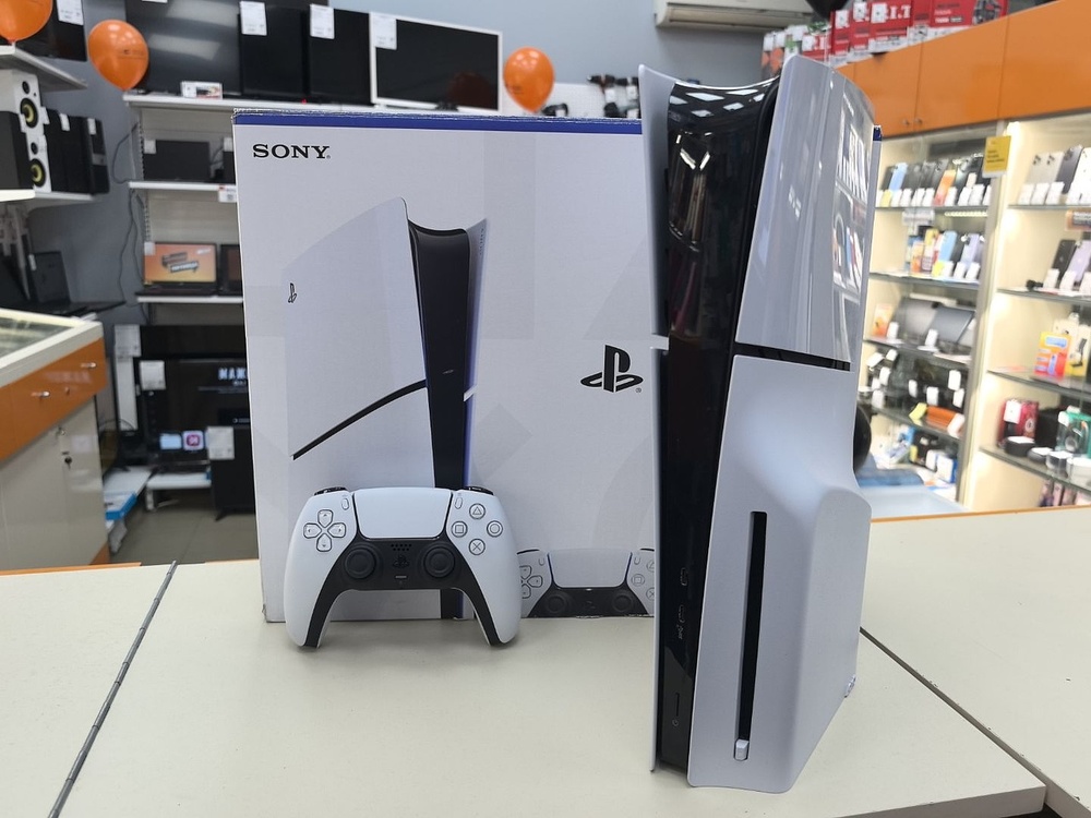 Игровая приставка PlayStation 5 Slim 1TB (С дисководом)