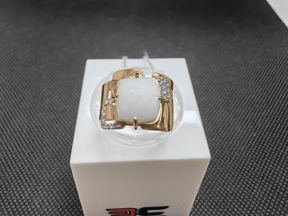 КОЛКМИ585 КОЛЬЦО С КАМНЯМИ (Au 585)