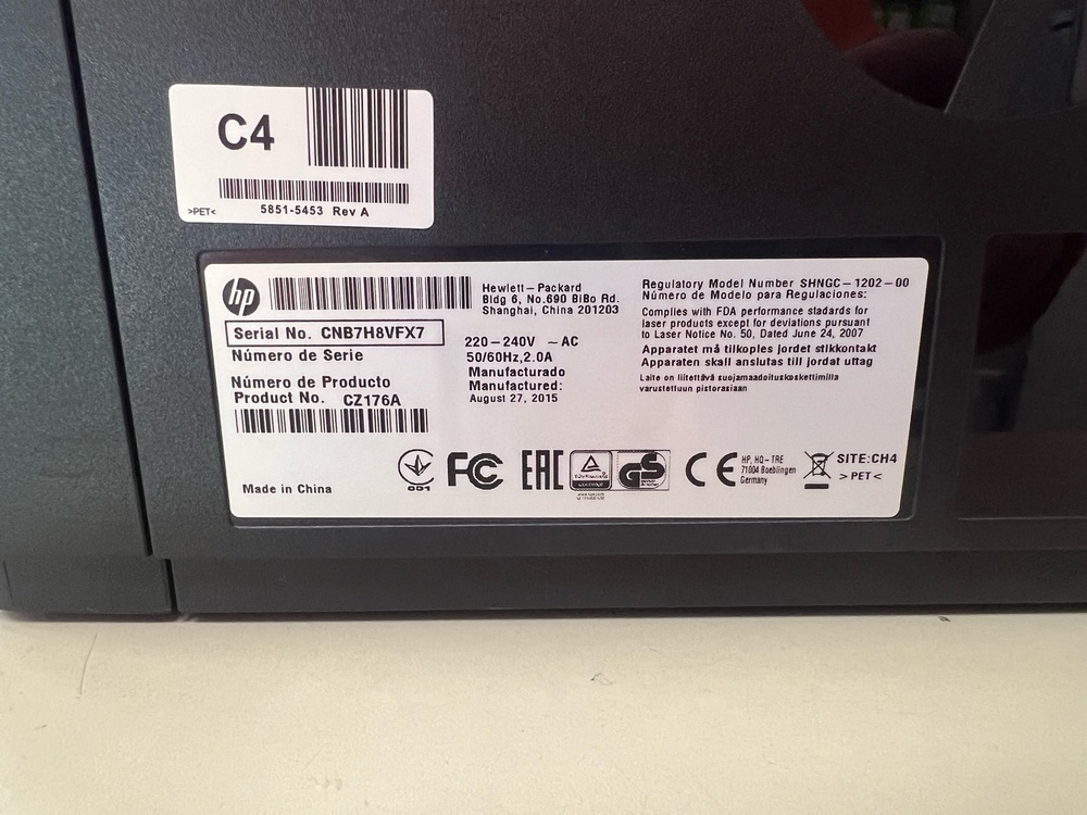 Принтер HP Pro MFP M125r