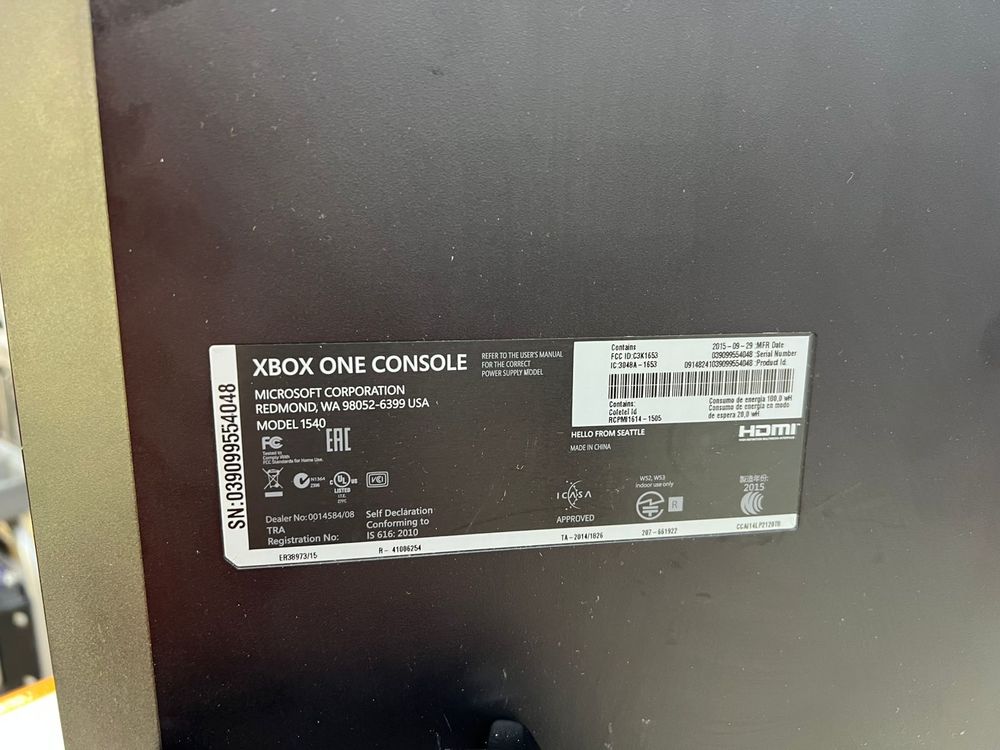 Игровая приставка Xbox One 500Gb