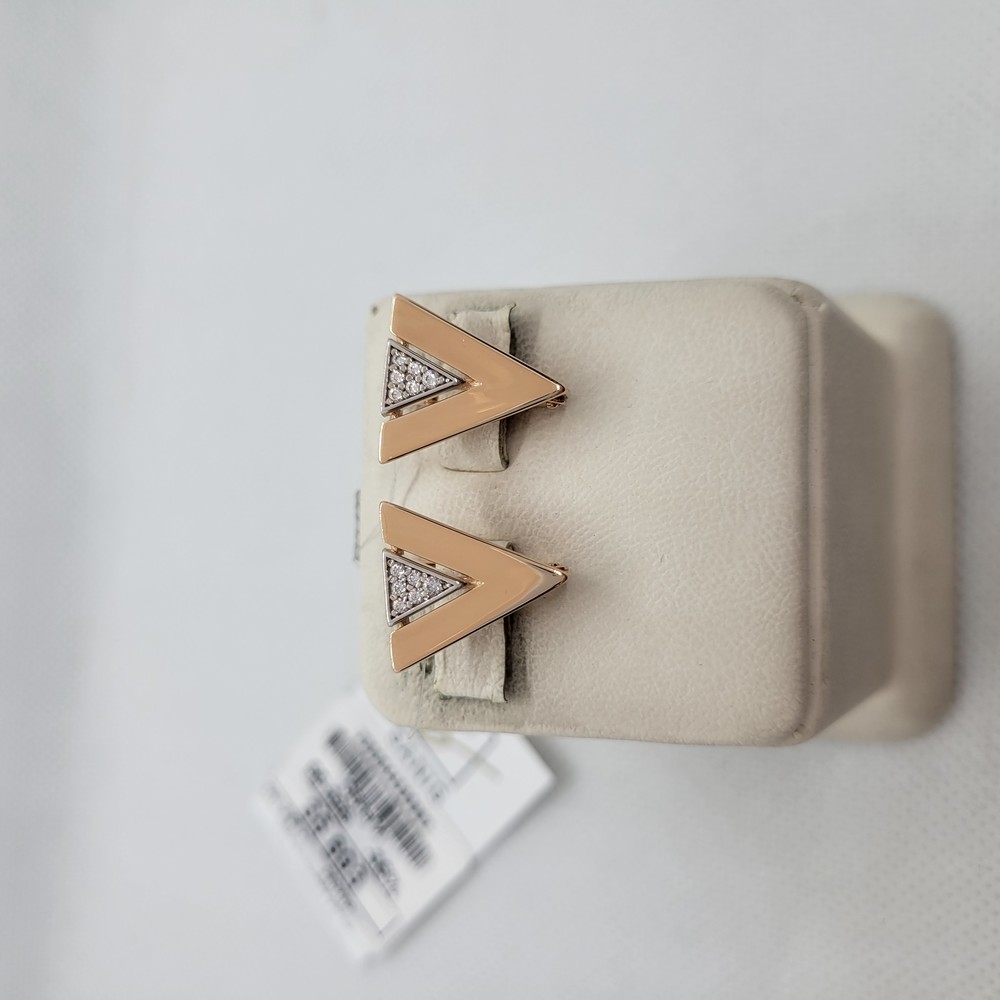 СЕРЬГИ С КАМНЯМИ (Au 585)