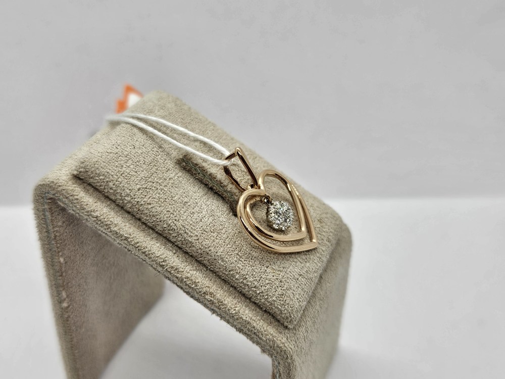 ПОДВЕСКА БРИЛЛИАНТ Au 585