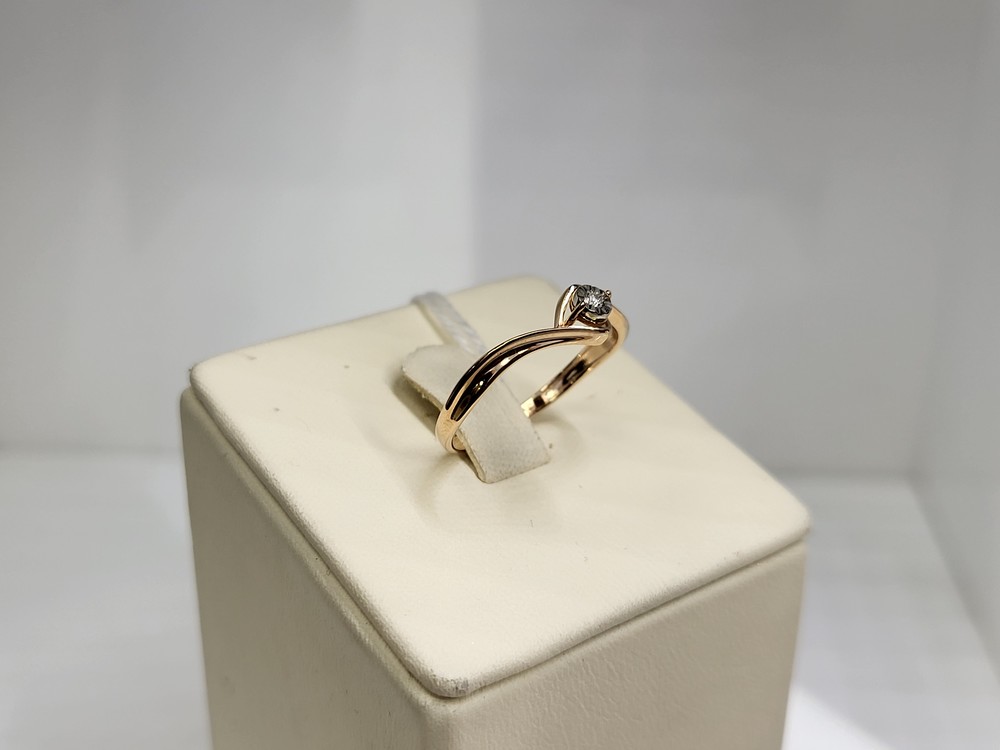 КОЛЬЦО БРИЛЛИАНТ Au 585