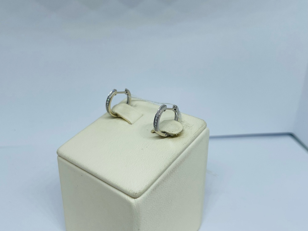 СКМИ585 СЕРЬГИ С КАМНЯМИ (Au 585)