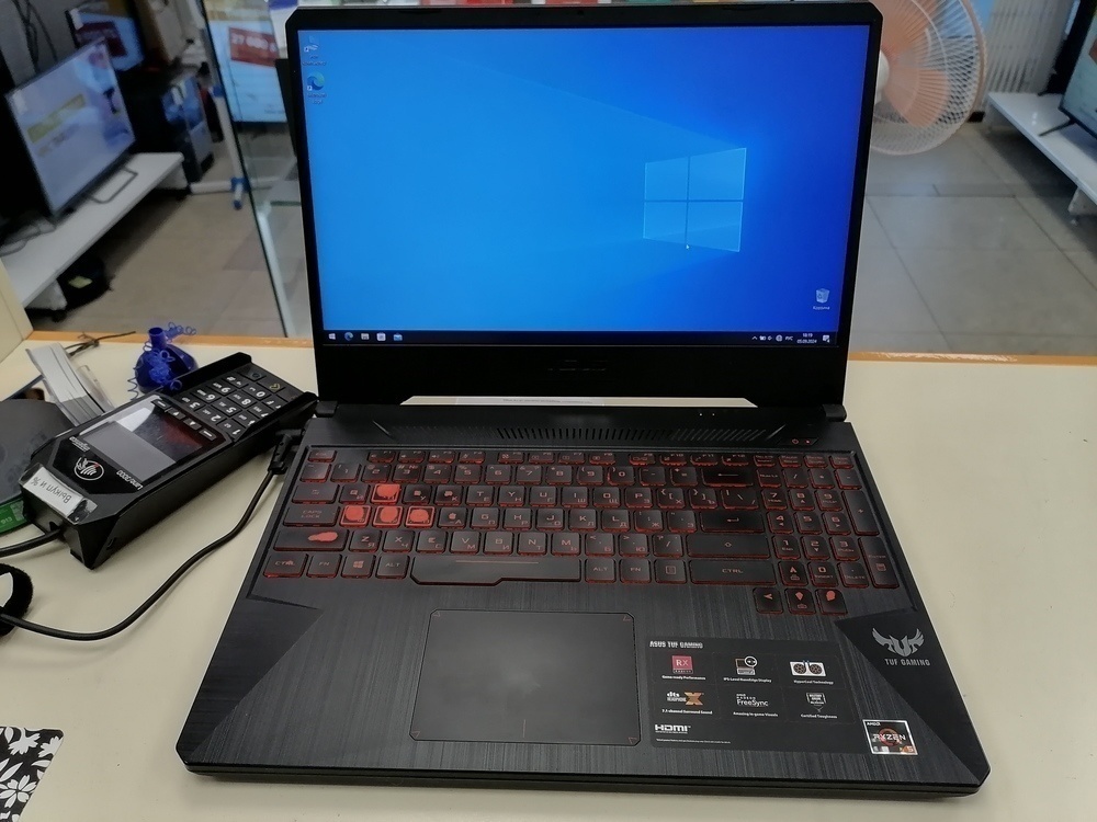 Ноутбук ASUS FX505DY; Ryzen 5 3550H, Radeon RX 560X Mobile, 16 Гб, Нет, 1 Tb