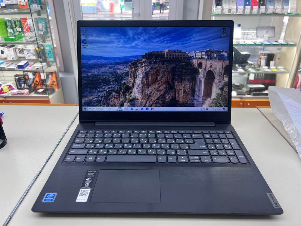 Ноутбук Lenovo IdeaPad S145-15IGM; Pentium N5000, Intel UHD Graphics 605, 4 Гб, 128 Гб, Нет