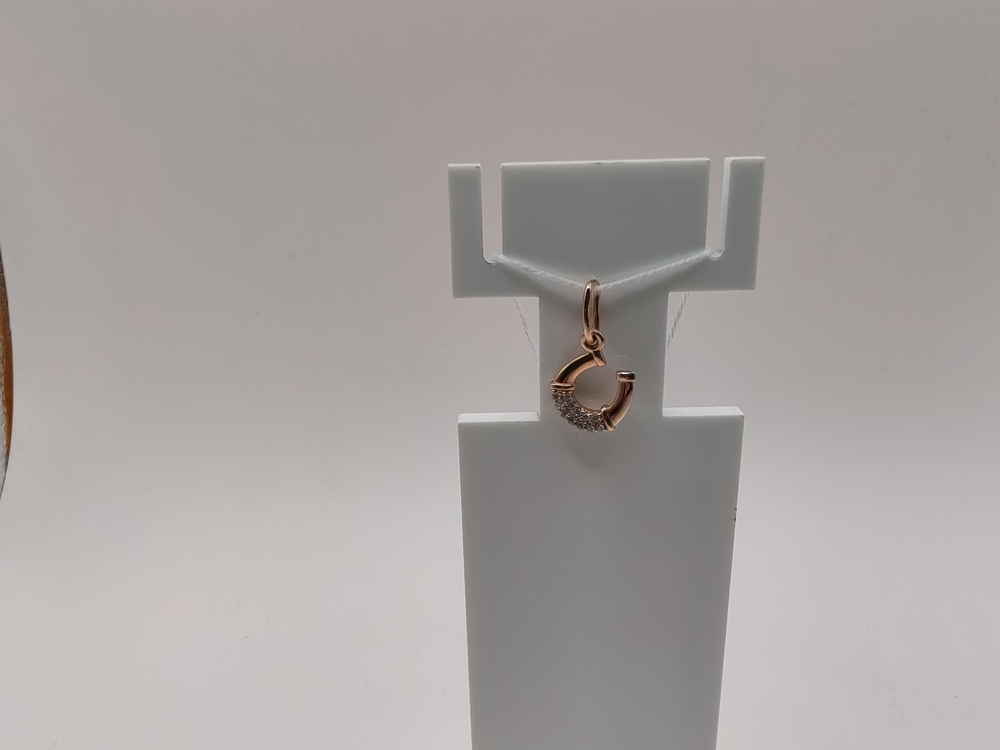 ПОДКМИ585 ПОДВЕСКА С КАМНЯМИ (Au 585)