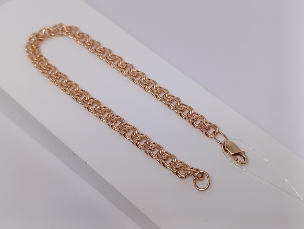 НБ 12-316ПГ БРАСЛЕТ ПУСТОТЕЛЫЙ (Au 585)