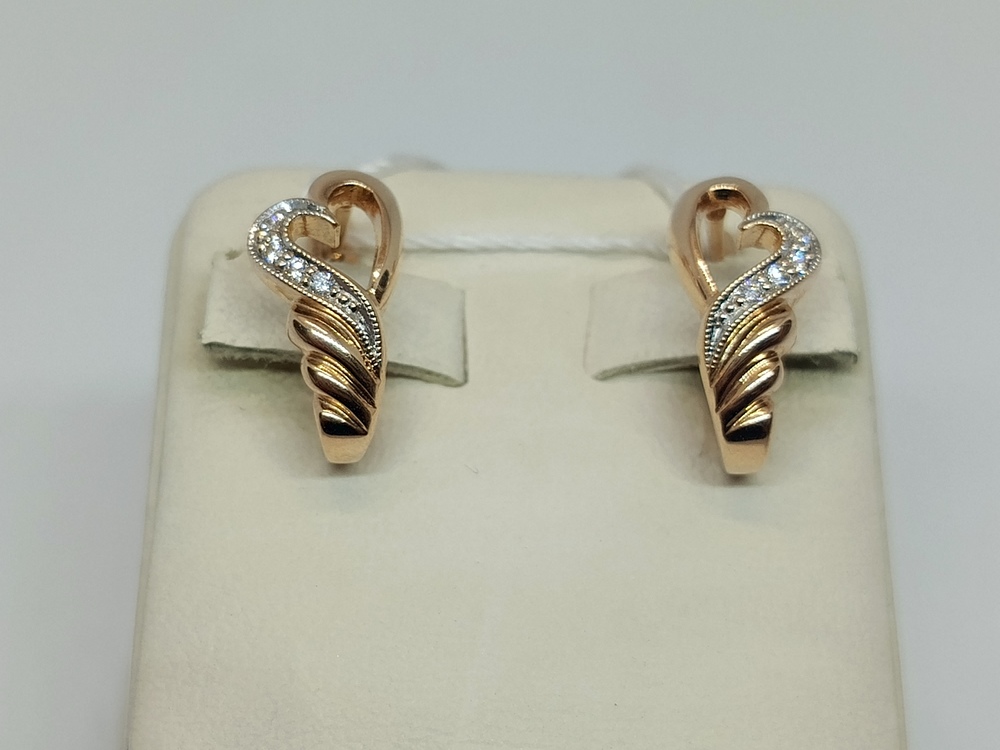 СЕРЬГИ С КАМНЯМИ (Au 585)