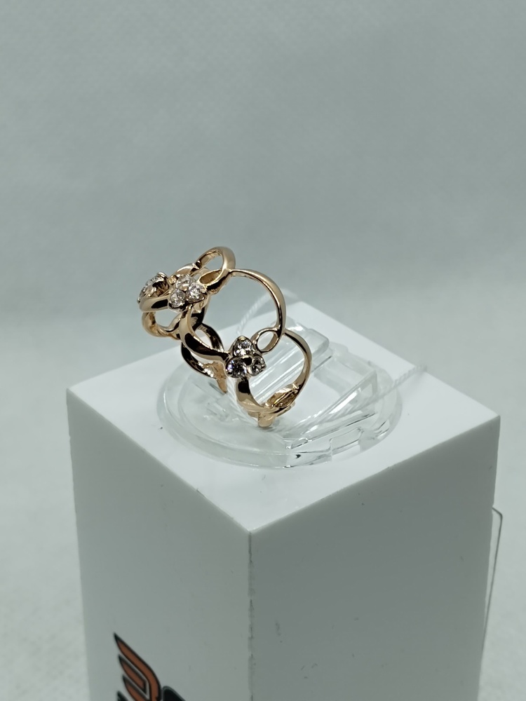 КОЛКМИ585 КОЛЬЦО С КАМНЯМИ (Au 585)