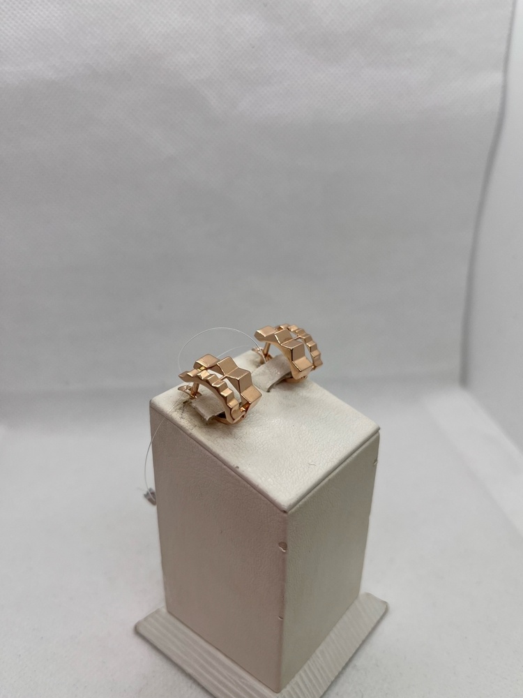 СЕРЬГИ БЕЗ КАМНЯ (Au 585)