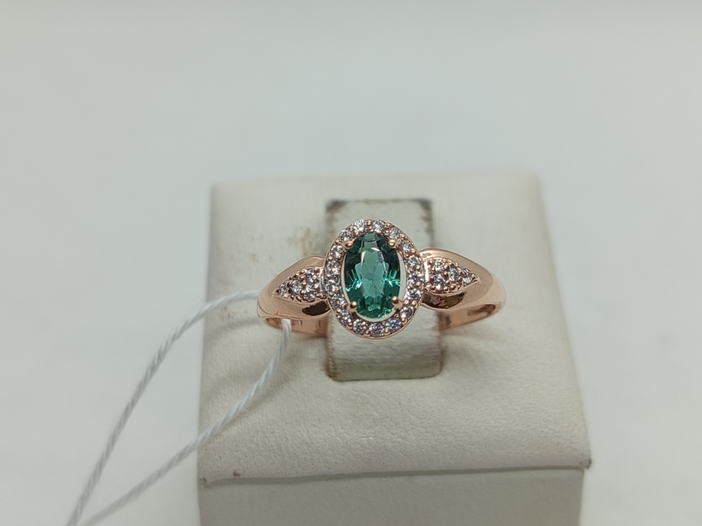 КОЛКМИ585 КОЛЬЦО С КАМНЯМИ (Au 585)