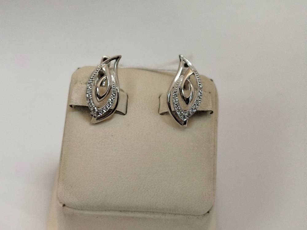 СЕРЬГИ С КАМНЯМИ (Au 585)