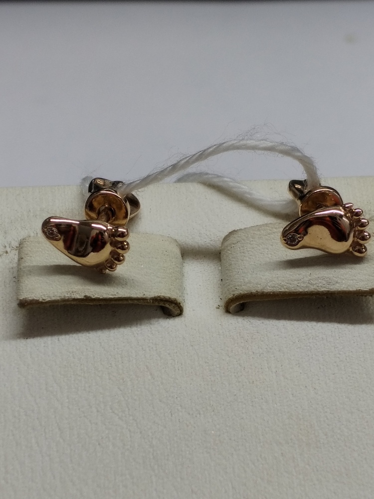 СЕРЬГИ ПУСЕТЫ (Au 585)