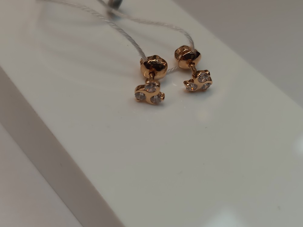 СЕРЬГИ ПУСЕТЫ (Au 585)