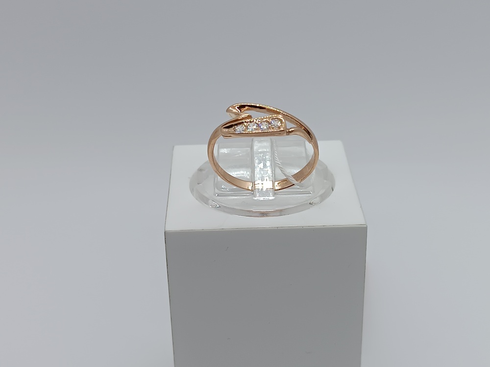 КОЛКМИ585 КОЛЬЦО С КАМНЯМИ (Au 585)
