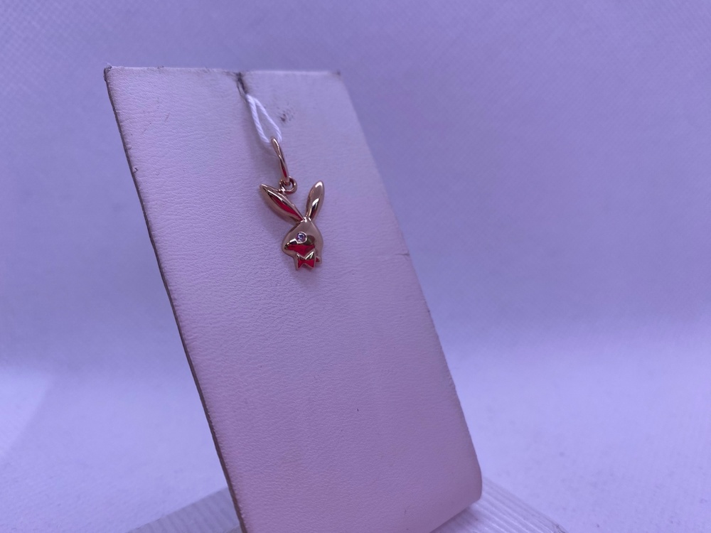 ПОДКМ585 ПОДВЕСКА С КАМНЕМ (Au 585)