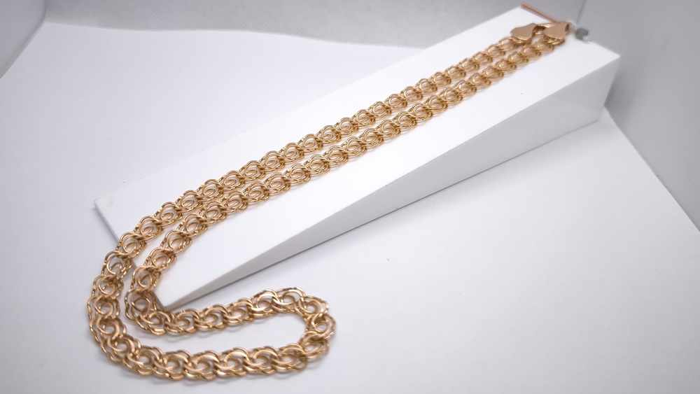 ЦЛБС585 ЦЕПЬ ПОЛНОВЕСНАЯ Бисмарк (Au 585)