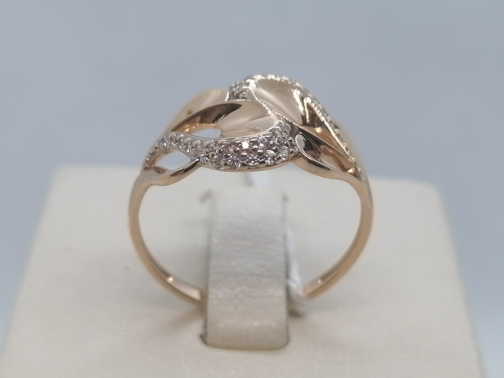 КОЛКМИ585 КОЛЬЦО С КАМНЯМИ (Au 585)