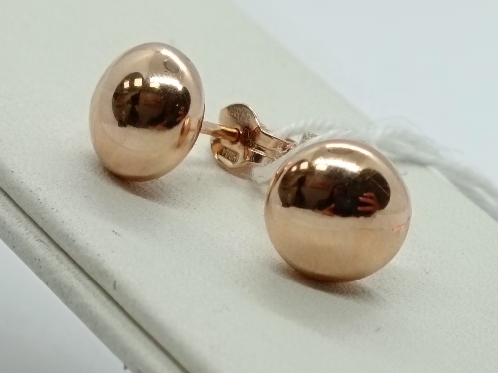 СЕРЬГИ ПУСЕТЫ (Au 585)