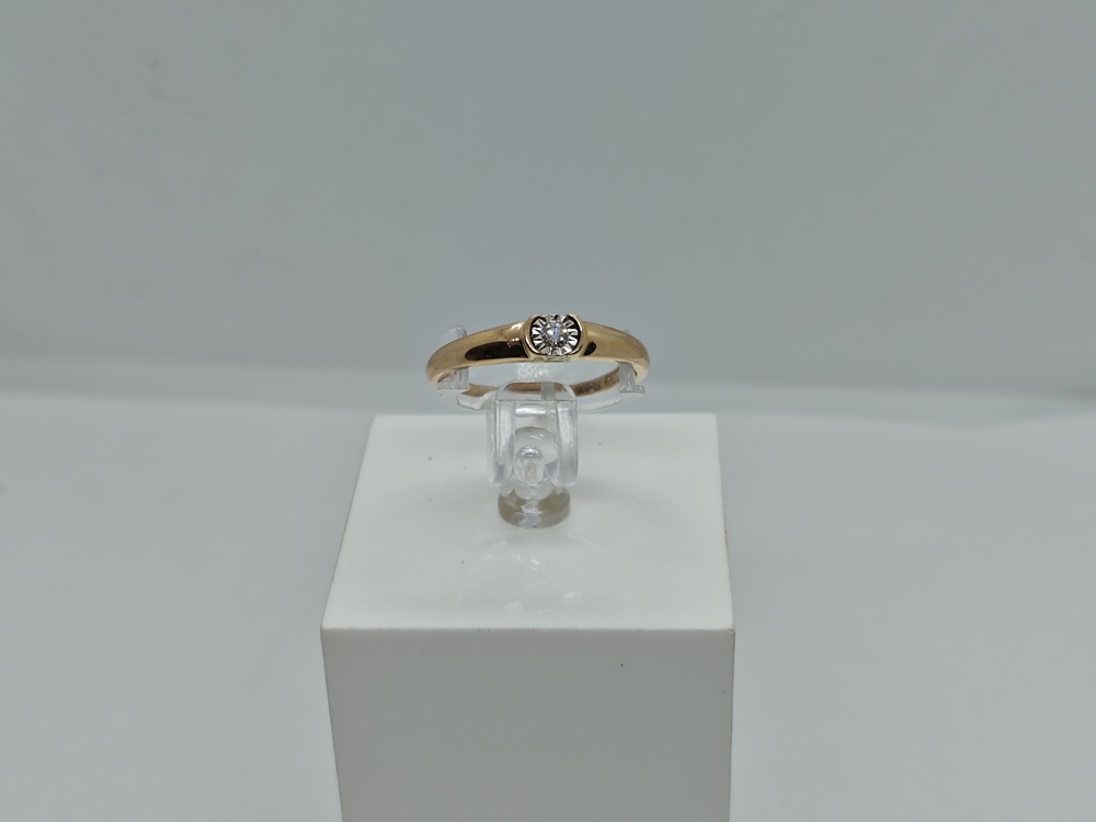 КОЛЬЦО БРИЛЛИАНТ Au 585