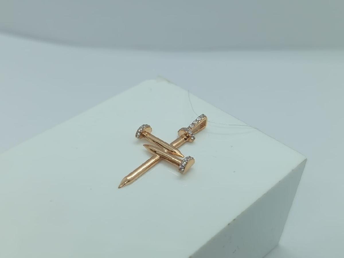  ПОДВЕСКА С КАМНЯМИ (Au 585)