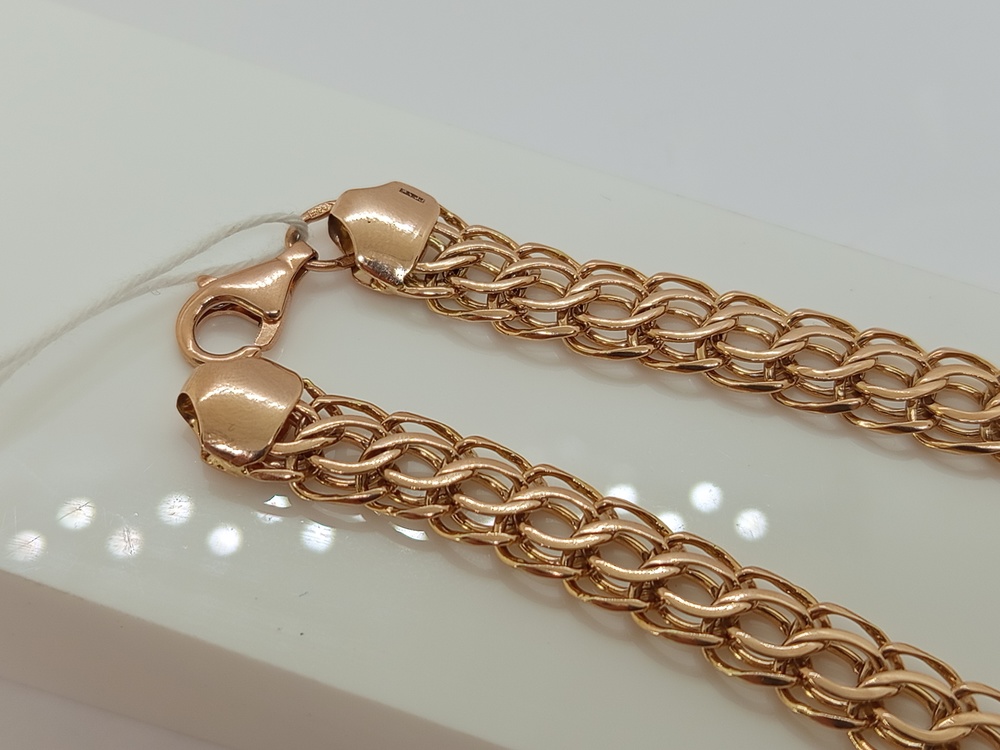 БРАСЛЕТ ПОЛНОВЕСНЫЙ Итальянка Au 585