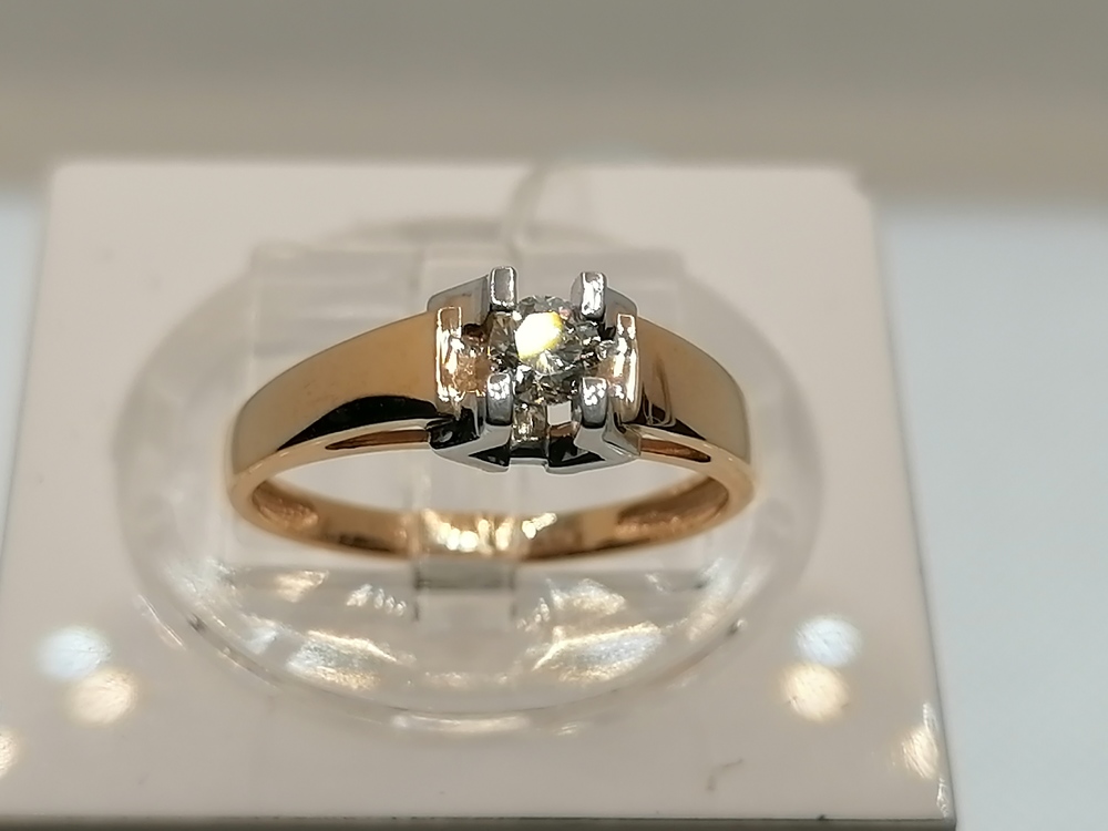 КОЛЬЦО БРИЛЛИАНТ (Au 585)