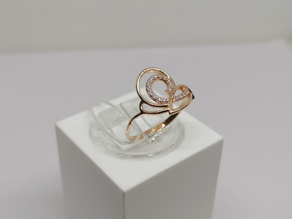 КОЛКМИ585 КОЛЬЦО С КАМНЯМИ (Au 585)